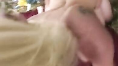 Mature Blonde Enjoys Outdoor Sex