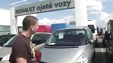 Mature Blonde Enjoys Outdoor Sex