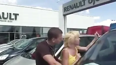 Mature Blonde Enjoys Outdoor Sex