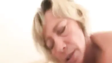 Mature Woman Enjoys Hard Tool