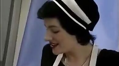 Sexy Maid Fists Mature Granny