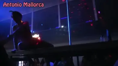 Mature Latina Slut's Threesome on Lisbon Stage