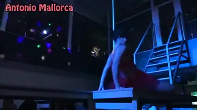 Mature Latina Slut's Threesome on Lisbon Stage