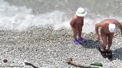 Nudist Milf Exposed in Public