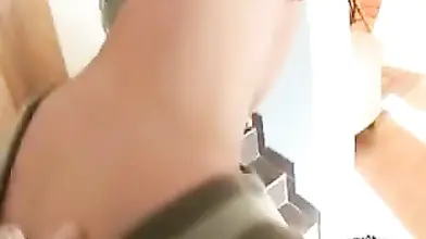 Mature Woman Removes Dentures for Blowjob