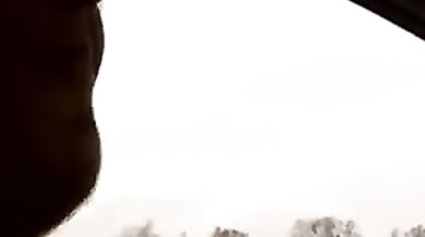 Blonde MILF and Husband Get Busy in Car