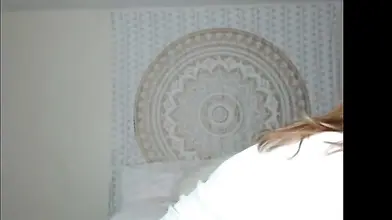 Blonde MILF's Playful Webcam Bikini Show