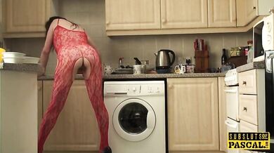 Mature Brit Takes It Rough