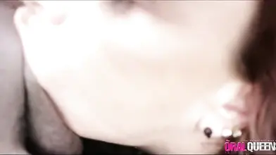 Mature Redhead Gives POV Blowjob