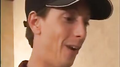 Short Haired Mom Bends Over