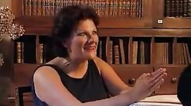 Mature Woman Rides Young Stud