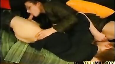 Mature Mommy Cares for Stepson