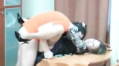 Mature Woman's Kitchen Seduction