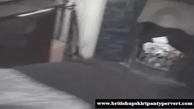 Kinky Dude Rubs Mature Slut's Panties