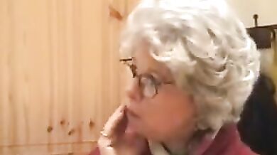 Freaky Mature Granny Swallows Like a Pro