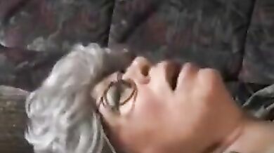 Freaky Mature Granny Swallows Like a Pro