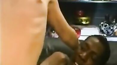 Mature Wife Gets Blacked on Sofa