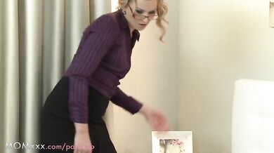 Flat Chested MILF Craves Hardcore Action