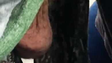 Mature Amateur Sucks Hubby in Car