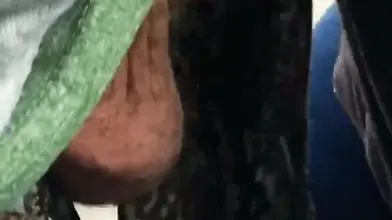 Mature Amateur Sucks Hubby in Car