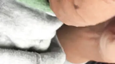 Mature Amateur Sucks Hubby in Car