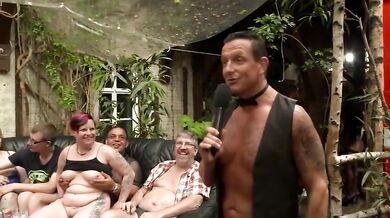 Mature German MILFs at Swingers Orgy