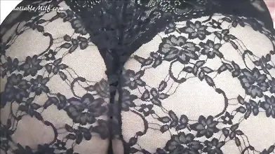 Gorgeous Blonde Mom Seduces in Lingerie POV