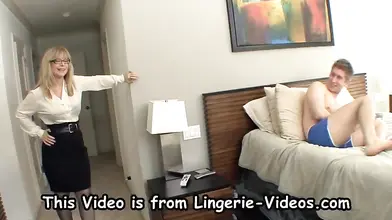 Nina Hartley Enjoys Danny Wylde's Hung Cock