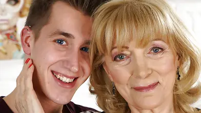 Mature Woman Enjoys Young Lover