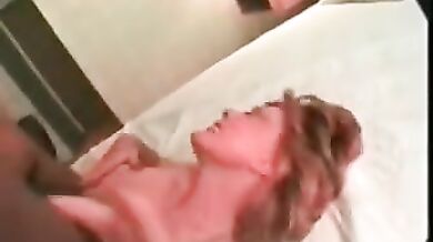 Mature Redhead Sets Her Huge Tits Free