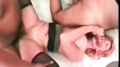 Mature Redhead Sets Her Huge Tits Free