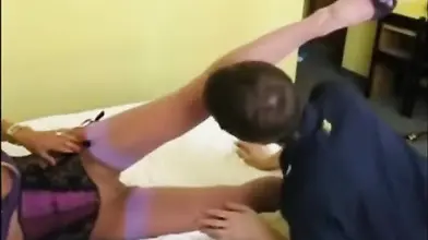 Blonde Cougar's Bedroom Fun