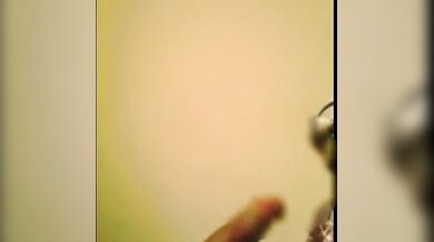 Mature Ebony Skank Gives Phone Blowjob