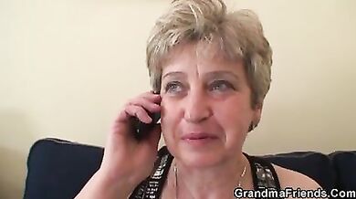 Mature Couple Shares Young Lover