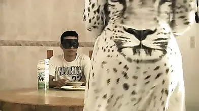 Sweet MILF Screws Masked Dude