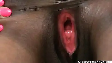 Mature Ebony Mom's Wild Roleplay