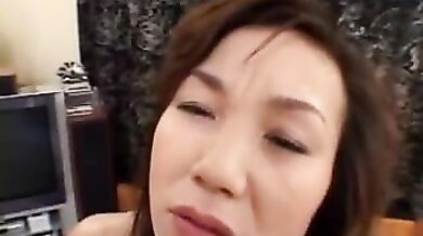 Busty Japanese MILF Enjoys Hard Fucking
