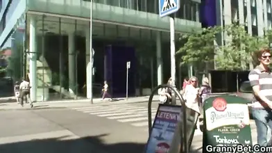 Seductive Mature Granny and Young Lover