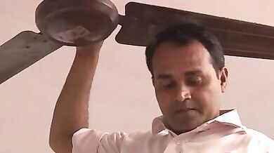 Hairy Mature Takes It Hard