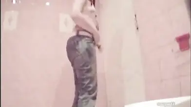 Mature Ladies Caught on Secret Bathroom Cam