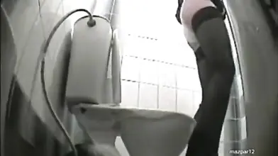 Mature Ladies Caught on Secret Bathroom Cam