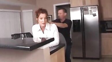 Strong Cougar Seduces Young Boy