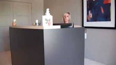 Mature Office MILF's Swinging Doggy Style