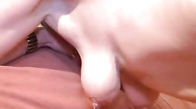 Aunt Judy's Mature Brunette Satisfies Her Cravings