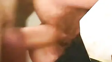 Mature Redhead's Kitchen Table Encounter