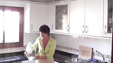 Mature Woman Seduces Young Man