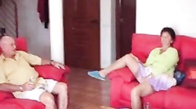 Mature Woman Seduces Young Man