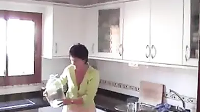 Mature Woman Seduces Young Man