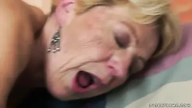 Hungry Mature Seduces Young Man