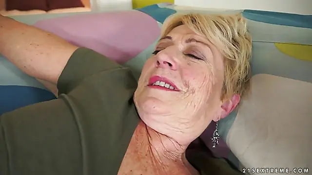 Hungry Mature Seduces Young Man